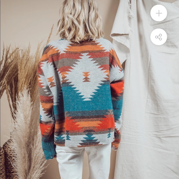 Nwt Shop Stevie Piper Aztec Jacket 